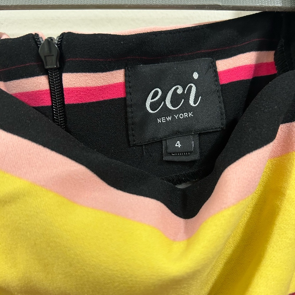 ECI Multicolor Striped Midi Dress - Picture 4 of 4